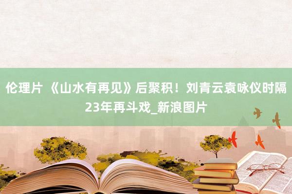 伦理片 《山水有再见》后聚积！刘青云袁咏仪时隔23年再斗戏_新浪图片