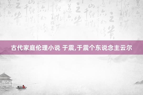 古代家庭伦理小说 于震,于震个东说念主云尔